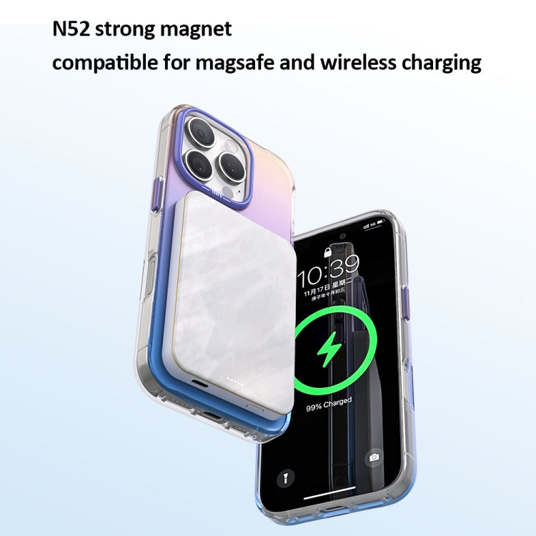 For iPhone 16 Pro Max TGVIS Grace Series MagSafe Magnetic Phone Case(Colorful) - iPhone 16 Pro Max Cases by TGVIS | Online Shopping UK | buy2fix