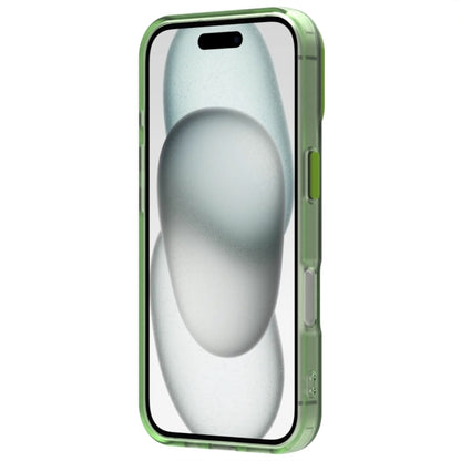 For iPhone 16 Plus Candy PC Hybrid TPU Shockproof Phone Case(Green) - iPhone 16 Plus Cases by buy2fix | Online Shopping UK | buy2fix