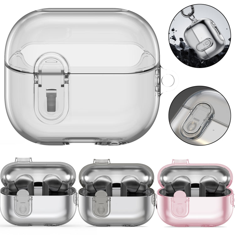 For Samsung Galaxy Buds3 / 3 Pro DUX DUCIS SECI Series Earbuds Box Protective Case(Clear Pink) - Samsung Earphone Case by DUX DUCIS | Online Shopping UK | buy2fix