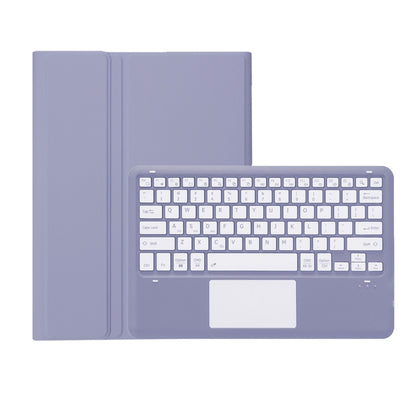 For Honor MagicPad 2 12.3 AH22-A Ultra-thin Detachable Bluetooth Keyboard Leather Tablet Case with Touchpad(Lavender White) - Huawei Keyboard by buy2fix | Online Shopping UK | buy2fix