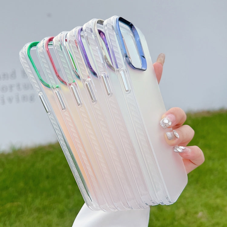 For iPhone 16 Color Plating Discoloration PC Phone Case(Silver) - iPhone 16 Cases by buy2fix | Online Shopping UK | buy2fix