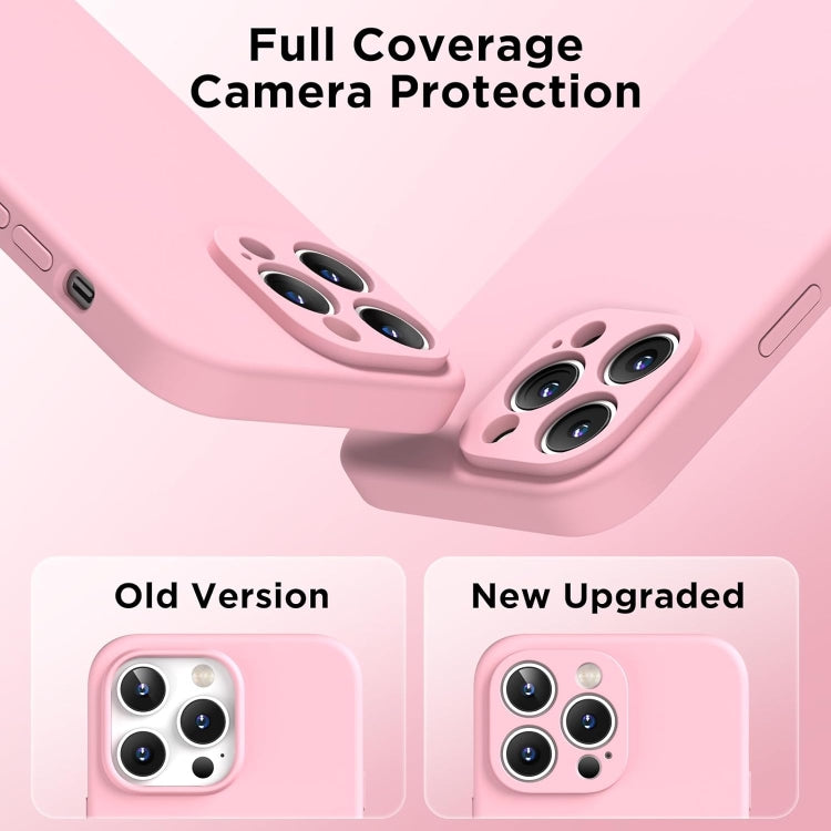 For iPhone 16 Silicone Suction Cup MagSafe Phone Case with Screen Film(Pink) - iPhone 16 Cases by buy2fix | Online Shopping UK | buy2fix