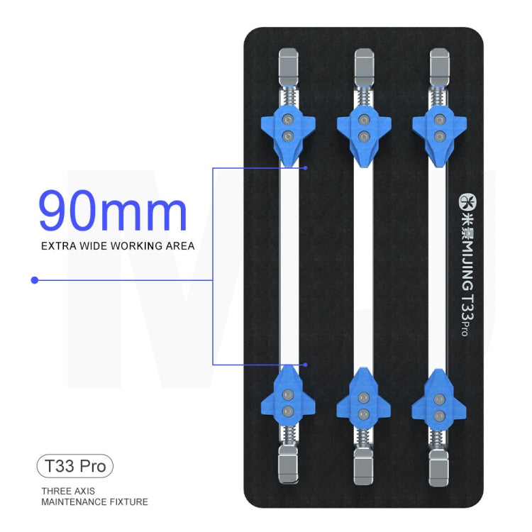 Mijing T33 Pro 3-Axis Multi-Angle Fixing Motherboard Maintenance PCB Fixture - Repair Fixture by MIJING | Online Shopping UK | buy2fix