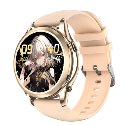 X17 mini 1.27 inch IP67 Waterproof 2 in 1 Bluetooth Earphone Smart Watch(Gold) - Smart Wristbands by buy2fix | Online Shopping UK | buy2fix