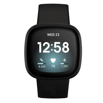 For Fitbit Versa 4 / Versa 3 / Sense 2 / Sense Silicone Watch Band, Size: L(Pine Needle Green) - Watch Bands by buy2fix | Online Shopping UK | buy2fix