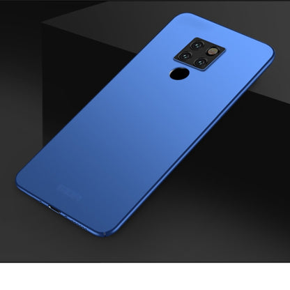 MOFI Frosted PC Ultra-thin Full Coverage Case for Huawei Mate 20 X (Blue) - Huawei Cases by MOFI | Online Shopping UK | buy2fix