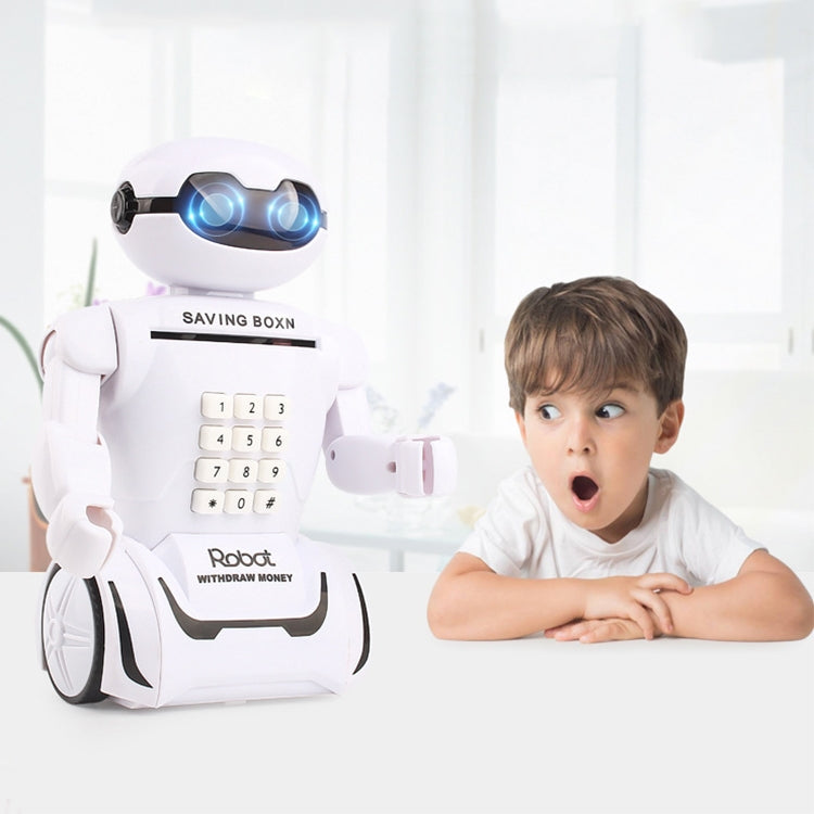 Multi-function Robot Piggy Bank Desk Lamp Code Money Box for Children - Piggy Banks by buy2fix | Online Shopping UK | buy2fix