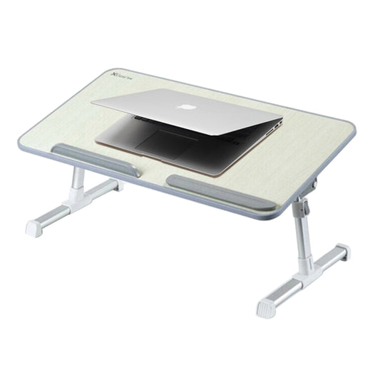 Portable Folding Adjustable Lifting Small Table Desk Holder Stand for Laptop / Notebook, Support 17 inch and Below Laptops, Max Load Weight: 40kg, Desk Surface Size: 60*30cm(Grey) - Laptop Stand by buy2fix | Online Shopping UK | buy2fix