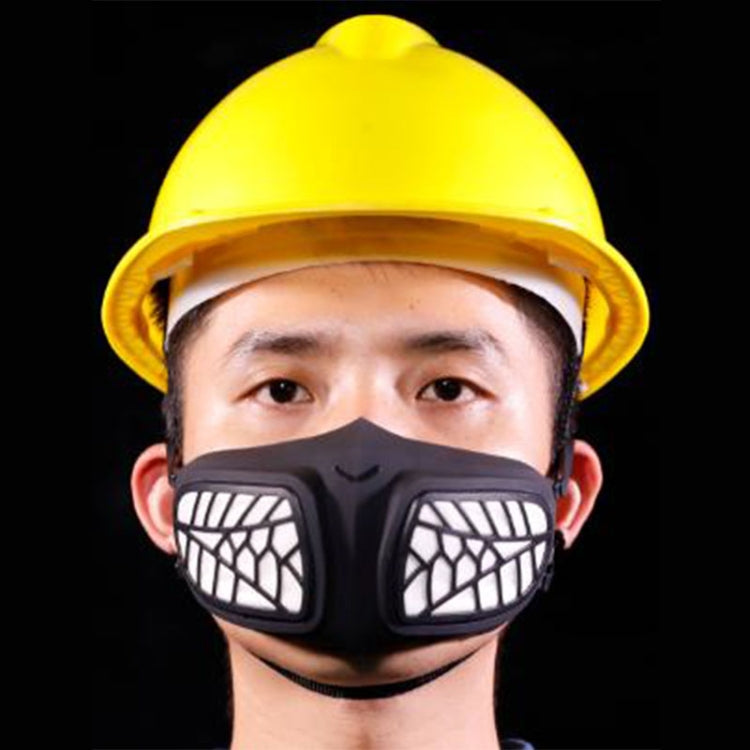 Silicone Protective Reusable PM2.5 KN95 Respirator Mask Replaceable Filter Antivirus Anti-fog Face Mask - Protect Case by buy2fix | Online Shopping UK | buy2fix