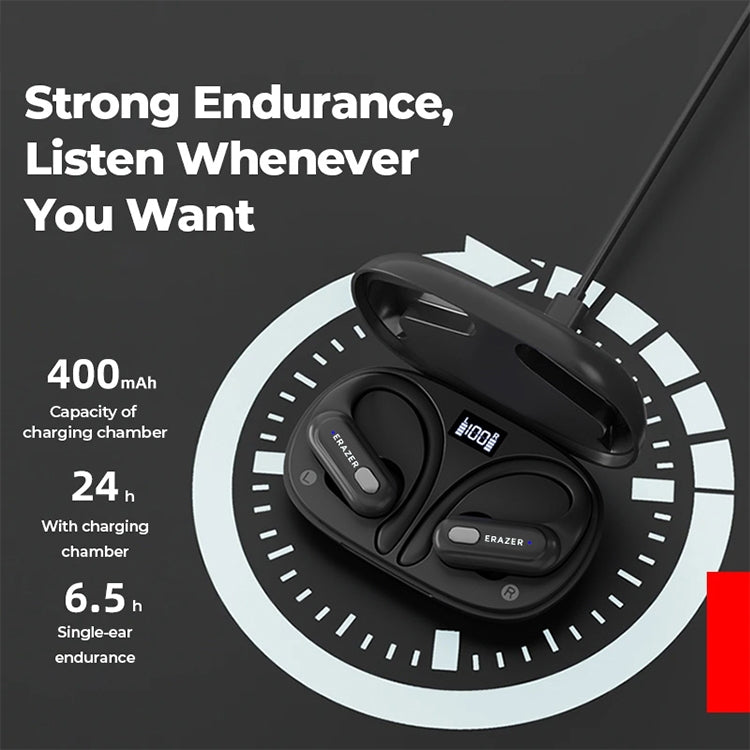 Lenovo Erazer XT60 Pro Bluetooth 5.3 Ear-mounted Sports Wireless Bluetooth Earphone (White) - Bluetooth Earphone by Lenovo | Online Shopping UK | buy2fix