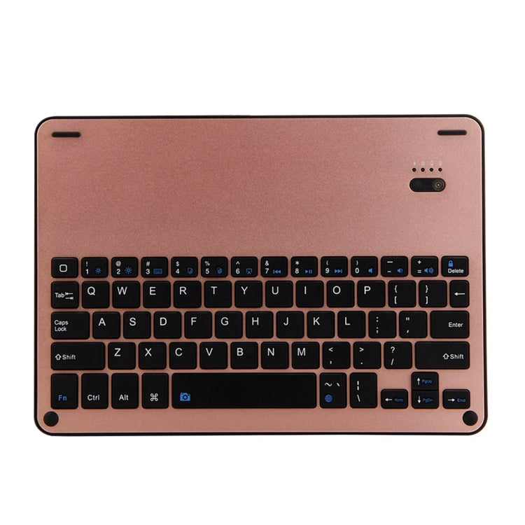 1139B Detachable Bluetooth 3.0 Aluminum Alloy Keyboard + Lambskin Texture Leather Tablet Case for iPad Pro 11 inch (2018), with Three-gear Adjustment / Magnetic / Sleep Function (Pink) - For iPad Pro by buy2fix | Online Shopping UK | buy2fix