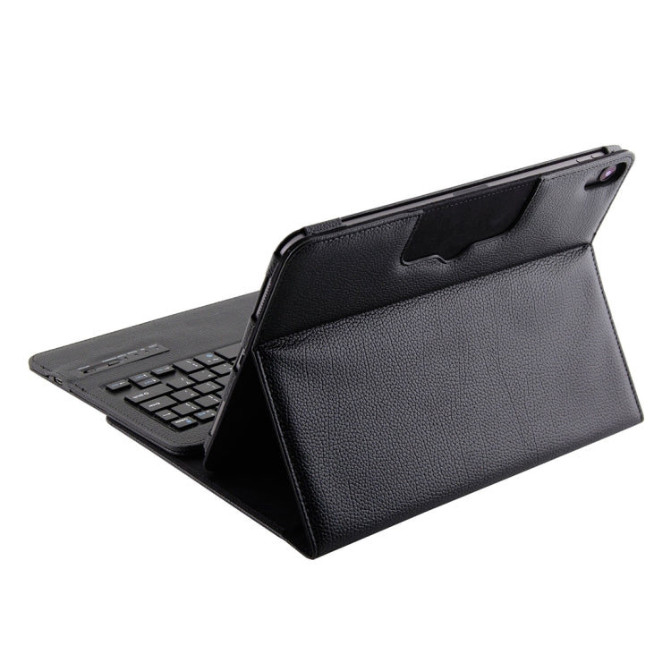 IP011 Detachable Bluetooth 3.0 ABS Keyboard + Litchi Texture Leather Tablet Case for iPad Pro 11 inch (2018), with Sleep Function (Black) - For iPad Pro by buy2fix | Online Shopping UK | buy2fix