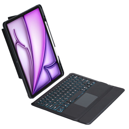 T12B-AS Detachable Rotating Backlit Touch Bluetooth Keyboard Case For iPad Air 13 2024 / Pro 12.9 2022 2021 2020 2018 - For iPad Pro by buy2fix | Online Shopping UK | buy2fix