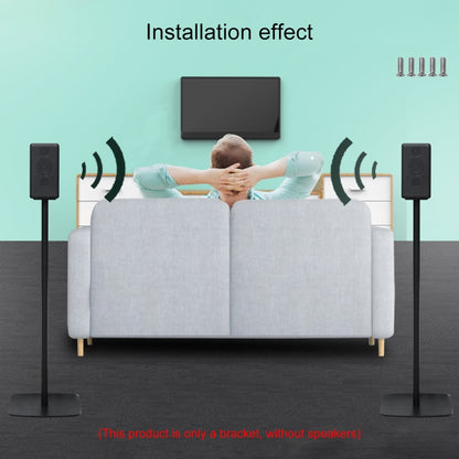 Pairs Floor Stand Bracket For Sony SA-RS3S - Speaker Bracket by buy2fix | Online Shopping UK | buy2fix