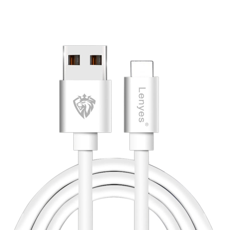 Lenyes LC701 1m 2.4A Output USB to 8 Pin PVC Data Sync Fast Charging Cable - Normal Style Cable by buy2fix | Online Shopping UK | buy2fix