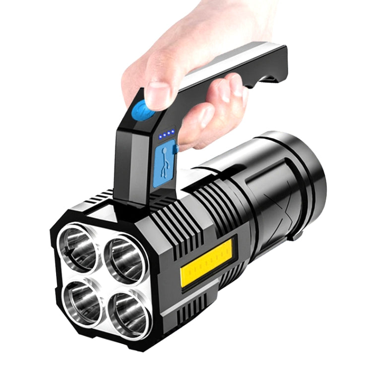 X508 Portable Rechargeable Long-range Multi-function COB LED Flashlight - LED Flashlight by buy2fix | Online Shopping UK | buy2fix