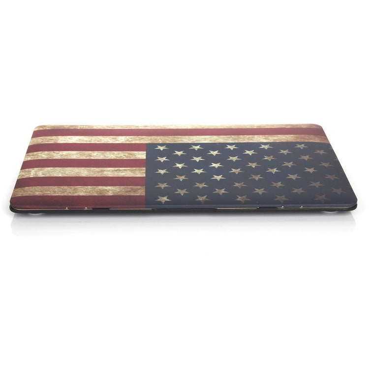 For MacBook Air 13.3 inch A1932 2018 / A2179 American Flag Laptop Water Stick Style Protective Case (2020) - MacBook Air Cases by buy2fix | Online Shopping UK | buy2fix