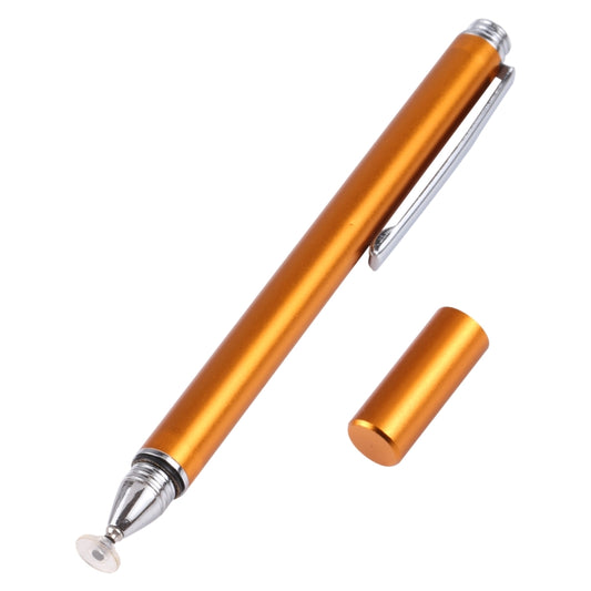 Universal Silicone Disc Nib Capacitive Stylus Pen (Gold) - Stylus Pen by buy2fix | Online Shopping UK | buy2fix