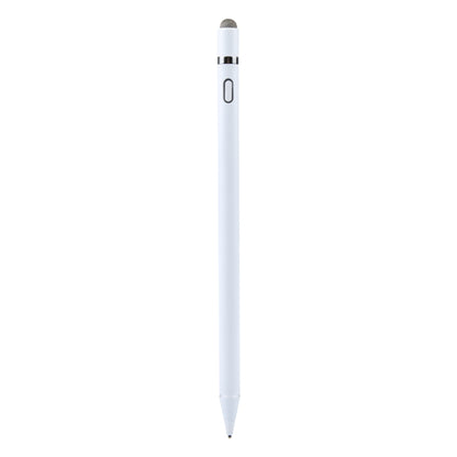 Universal Aluminum Alloy Active Capacitive Stylus Pen(White) - Stylus Pen by buy2fix | Online Shopping UK | buy2fix