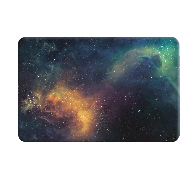 For Macbook Air 11.6 inch Starry Sky Patterns Apple Laptop Water Decals PC Protective Case(Green) - MacBook Air Cases by buy2fix | Online Shopping UK | buy2fix