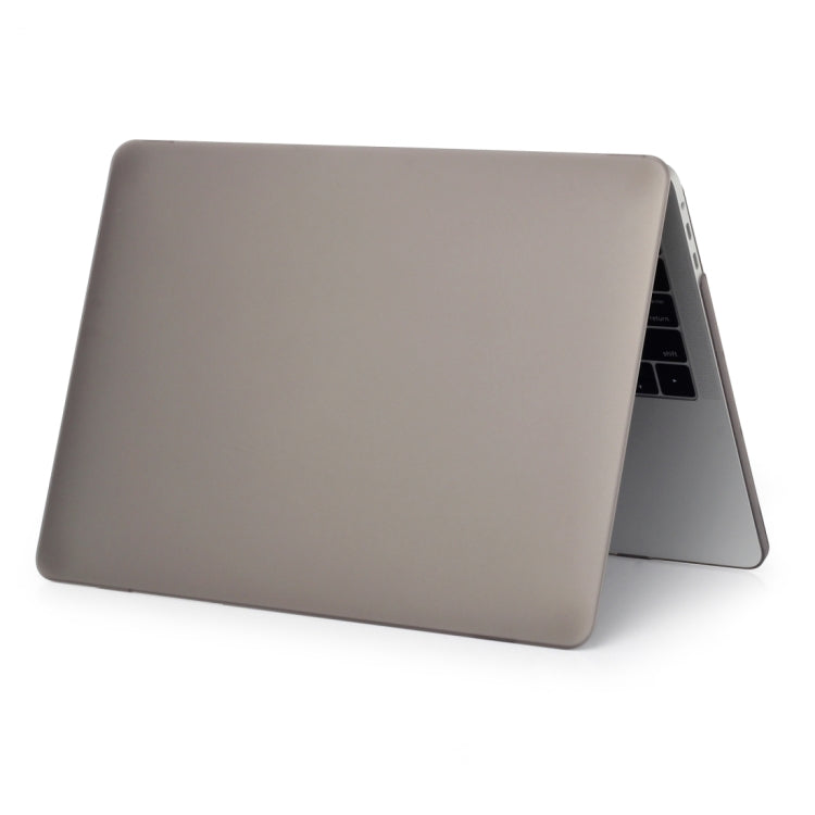 Laptop Frosted Style PC Protective Case for MacBook Pro 15.4 inch A1990 (2018)(Grey) - MacBook Pro Cases by buy2fix | Online Shopping UK | buy2fix