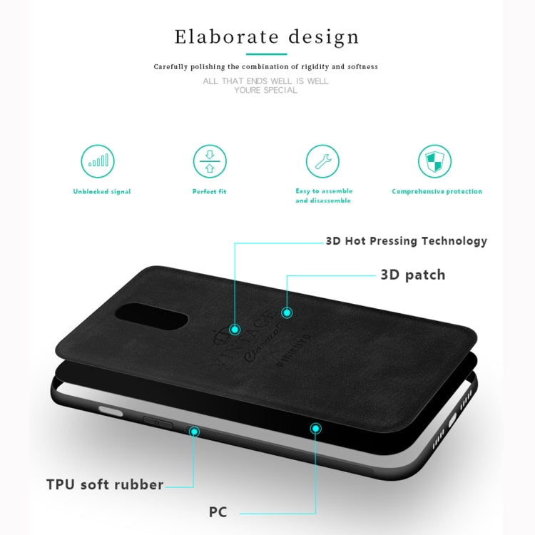 PINWUYO Shockproof Waterproof Full Coverage PC + TPU + Skin Protective Case for One Plus 6T (Black) - More Brand by PINWUYO | Online Shopping UK | buy2fix