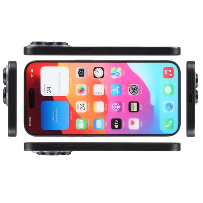 For iPhone 15 Pro Max Color Screen Non-Working Fake Dummy Display Model (Black) - For iPhone & iPad by buy2fix | Online Shopping UK | buy2fix