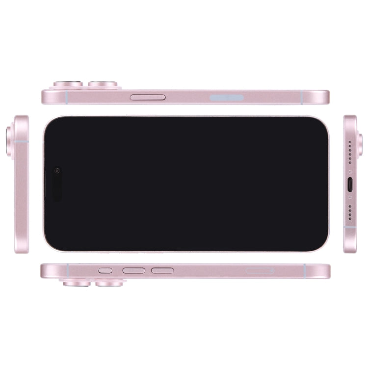 For iPhone 16 Plus Black Screen Non-Working Fake Dummy Display Model (Pink) - For iPhone & iPad by buy2fix | Online Shopping UK | buy2fix