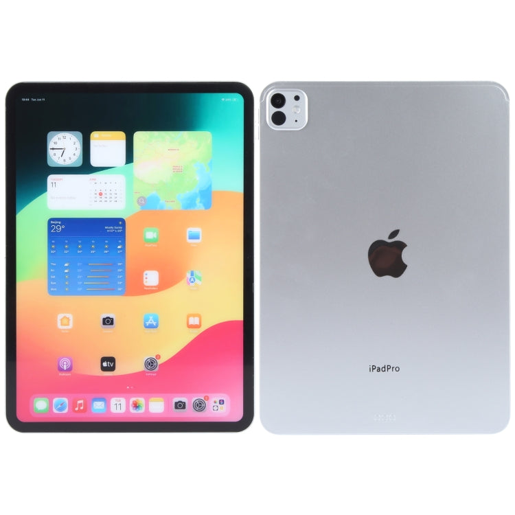 For iPad Pro 11 2024 Color Screen Non-Working Fake Dummy Display Model (Silver) - For iPhone & iPad by buy2fix | Online Shopping UK | buy2fix