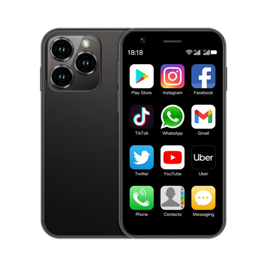 SOYES XS16, 2GB+16GB, 3.0 inch Android 10.0 MTK6737 Quad Core, Bluetooth, WiFi, Network: 4G, Dual SIM, Support Google Play Store (Black) - SOYES by SOYES | Online Shopping UK | buy2fix