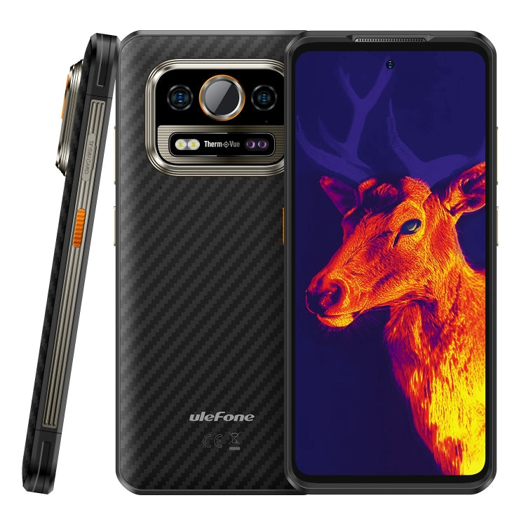 [HK Warehouse] Ulefone Armor 25T Rugged Phone, 6GB+256GB, Thermal Imaging, 6.78 inch Android 14 MediaTek Helio G99 Octa Core, Network: 4G, NFC, OTG (Black) - Ulefone by Ulefone | Online Shopping UK | buy2fix