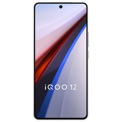 vivo iQOO 12, Triple Back Cameras, 12GB+256GB, Face ID / Fingerprint Identification, 6.78 inch Android 14 OriginOS 4 Snapdragon 8 Gen 3 Octa Core, OTG, NFC, Network: 5G, Support Google Play (White) - vivo by vivo | Online Shopping UK | buy2fix