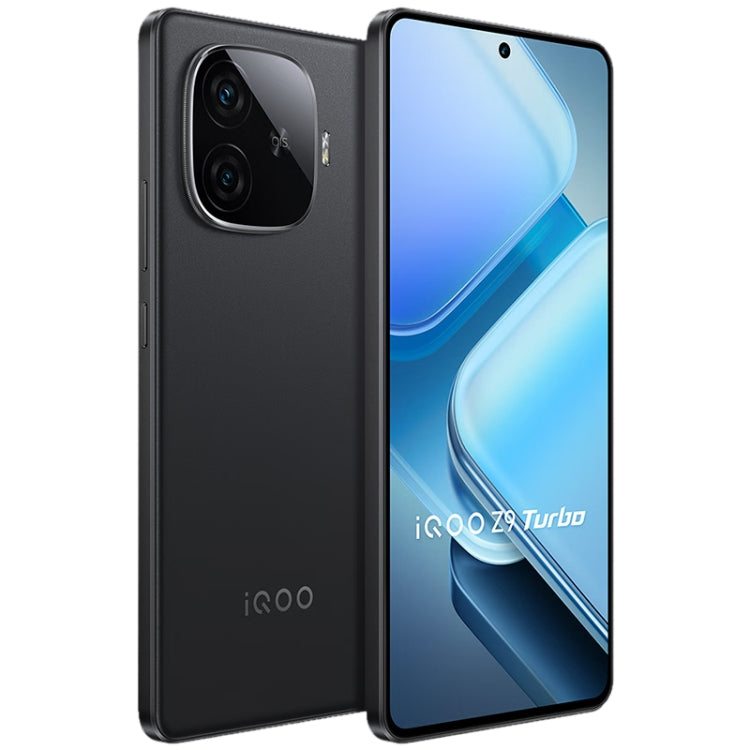 vivo iQOO Z9 Turbo, Dual Back Cameras, 12GB+256GB, Face ID Screen Fingerprint Identification, 6.78 inch Android 14.0 OriginOS 4 Snapdragon 8s Gen 3 Octa Core 3.0GHz, OTG, NFC, Network: 5G, Support Google Play (Black) - vivo by vivo | Online Shopping UK | buy2fix