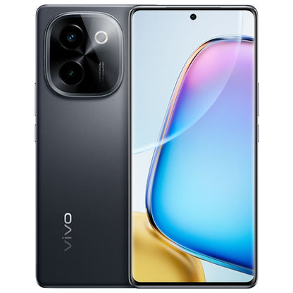 vivo Y200, Dual Back Cameras, 8GB+256GB, Face ID Screen Fingerprint Identification, 6.78 inch Android 14.0 OriginOS 4 Snapdragon 6 Gen 1 Octa Core 2.2GHz, OTG, Network: 5G, Support Google Play (Black) - vivo by vivo | Online Shopping UK | buy2fix