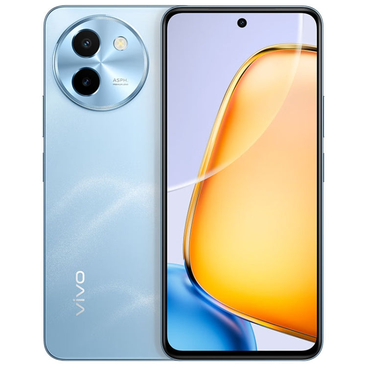 vivo Y200t, Dual Back Cameras, 8GB+256GB, Face ID Screen Fingerprint Identification, 6.72 inch Android 14.0 OriginOS 4 Snapdragon 6 Gen 1 Octa Core 2.2GHz, OTG, Network: 5G, Support Google Play (Blue) - vivo by vivo | Online Shopping UK | buy2fix