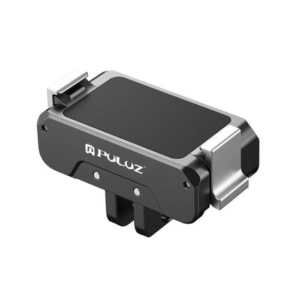 For DJI Osmo Action 4 / 3 PULUZ Magnetic Quick Release Metal Base (Black) -  by PULUZ | Online Shopping UK | buy2fix