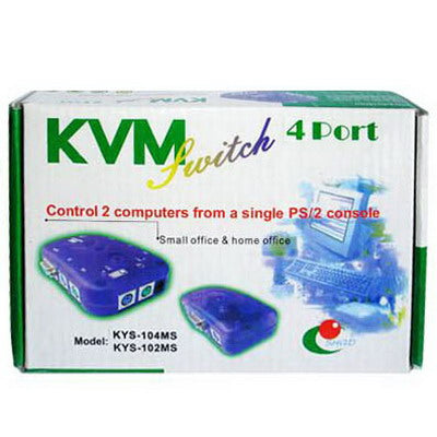 4-PORT KVM Switch - Others by buy2fix | Online Shopping UK | buy2fix