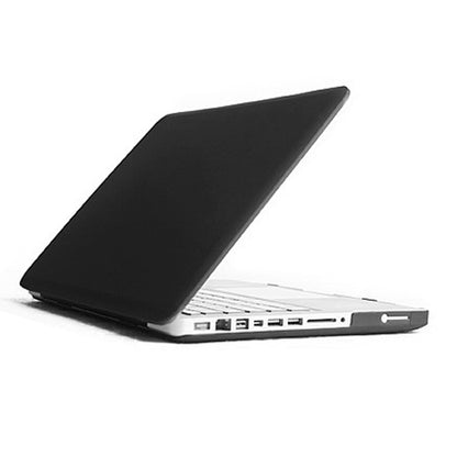 ENKAY for MacBook Pro 13.3 inch (US Version) / A1278 4 in 1 Frosted Hard Shell Plastic Protective Case with Screen Protector & Keyboard Guard & Anti-dust Plugs(Black) - MacBook Pro Cases by ENKAY | Online Shopping UK | buy2fix