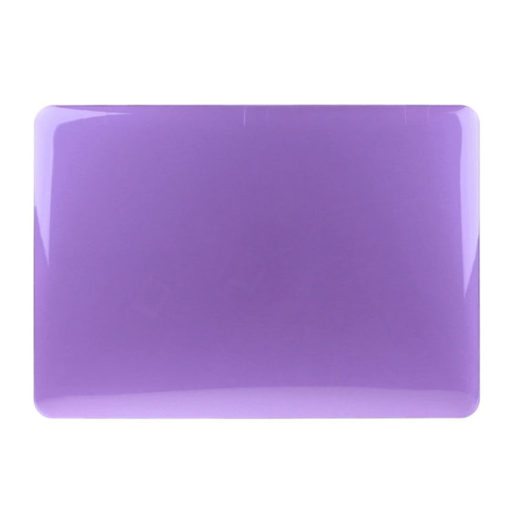 ENKAY for Macbook Pro 13.3 inch (US Version) / A1278 Hat-Prince 3 in 1 Crystal Hard Shell Plastic Protective Case with Keyboard Guard & Port Dust Plug(Purple) - MacBook Pro Cases by ENKAY | Online Shopping UK | buy2fix