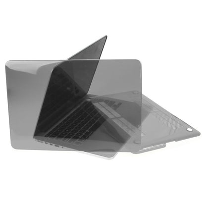 ENKAY for Macbook Pro Retina 13.3 inch (US Version) / A1425 / A1502 Hat-Prince 3 in 1 Crystal Hard Shell Plastic Protective Case with Keyboard Guard & Port Dust Plug(Grey) - MacBook Pro Cases by ENKAY | Online Shopping UK | buy2fix