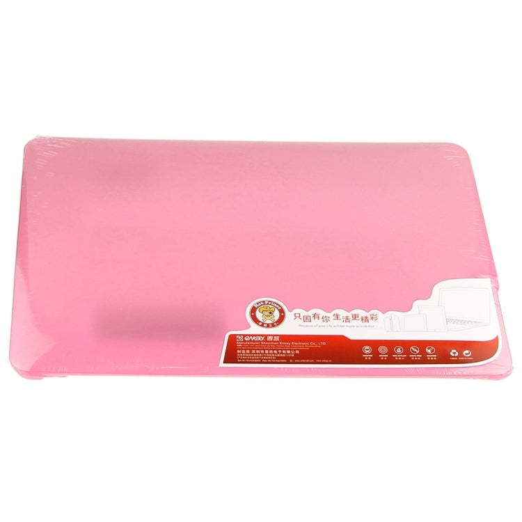 ENKAY for Macbook Pro Retina 15.4 inch (US Version) / A1398 Hat-Prince 3 in 1 Frosted Hard Shell Plastic Protective Case with Keyboard Guard & Port Dust Plug(Pink) - MacBook Pro Cases by ENKAY | Online Shopping UK | buy2fix