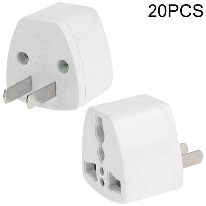 20 PCS Travel Wall Power Adapter Plug Adapter, US Plug - Plug Adaptor by buy2fix | Online Shopping UK | buy2fix