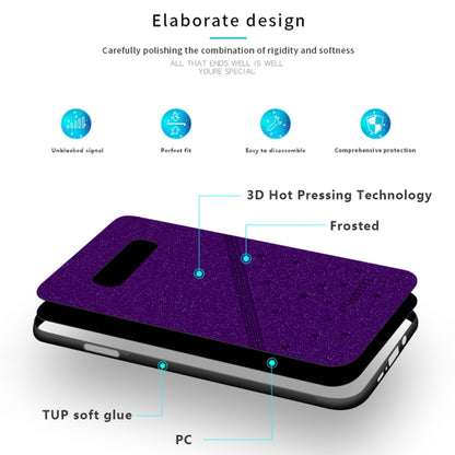 PINWUYO Full Coverage Waterproof Shockproof PC+TPU+PU Case for Galaxy S10e (Blue) - Galaxy Phone Cases by PINWUYO | Online Shopping UK | buy2fix