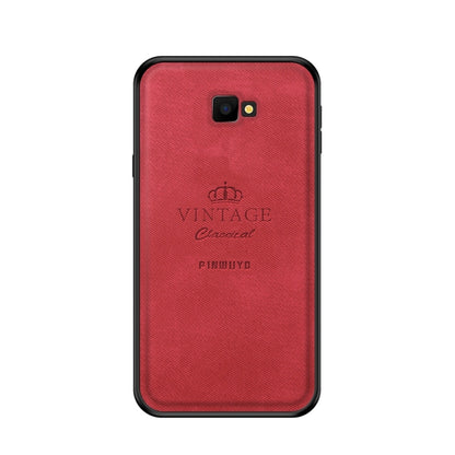 PINWUYO Shockproof Waterproof Full Coverage PC + TPU + Skin Protective Case for Galaxy J4 Plus (Red) - Galaxy Phone Cases by PINWUYO | Online Shopping UK | buy2fix