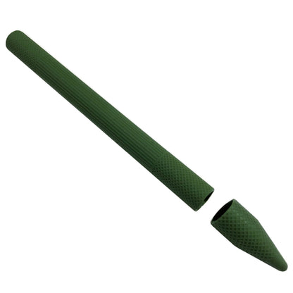 Stylus Pen Silica Gel Protective Case for Microsoft Surface Pro 5 / 6 (Army Green) - Pencil Accessories by buy2fix | Online Shopping UK | buy2fix