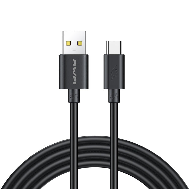 awei CL-110T 1m USB to USB-C / Type-C Fast Charging Data Cable - USB-C & Type-C Cable by awei | Online Shopping UK | buy2fix