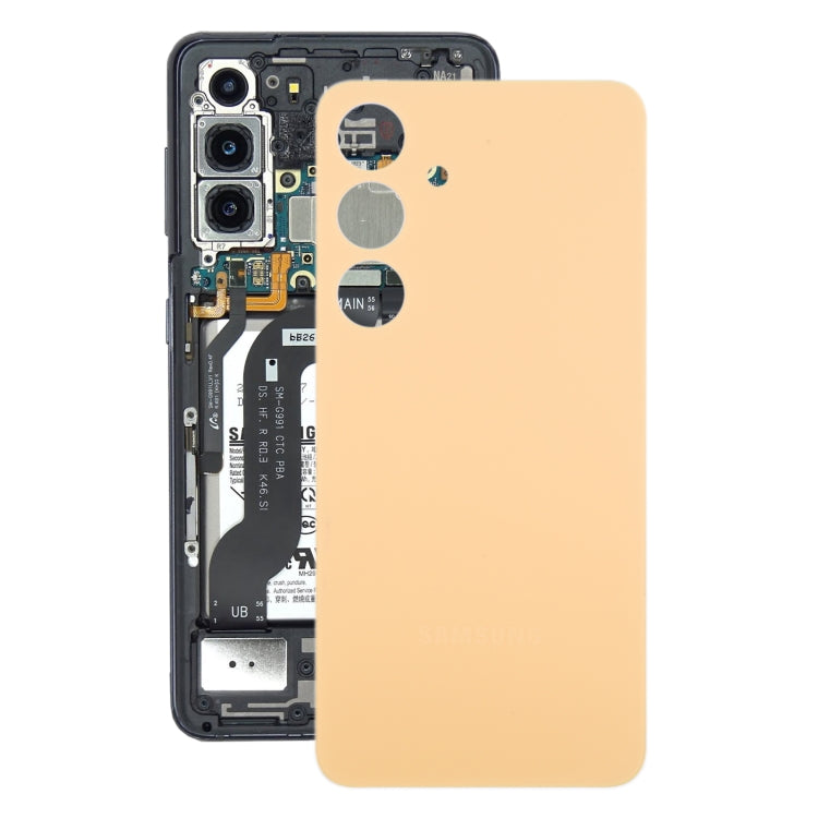 For Samsung Galaxy S24 SM-S921B OEM Battery Back Cover(Yellow) - Back Cover by buy2fix | Online Shopping UK | buy2fix