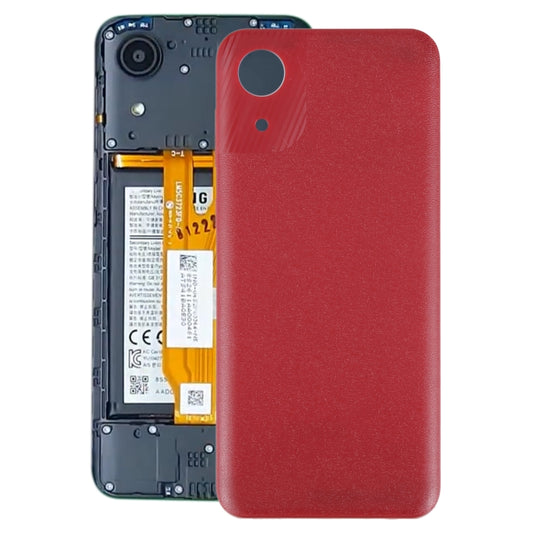 For Samsung Galaxy A03 Core SM-A032F Original Battery Back Cover(Red) - Back Cover by buy2fix | Online Shopping UK | buy2fix