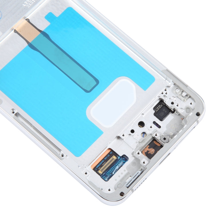 For Samsung Galaxy S22+ 5G SM-S906B Original LCD Screen Digitizer Full Assembly with Frame (White) - Galaxy S Series Parts by buy2fix | Online Shopping UK | buy2fix