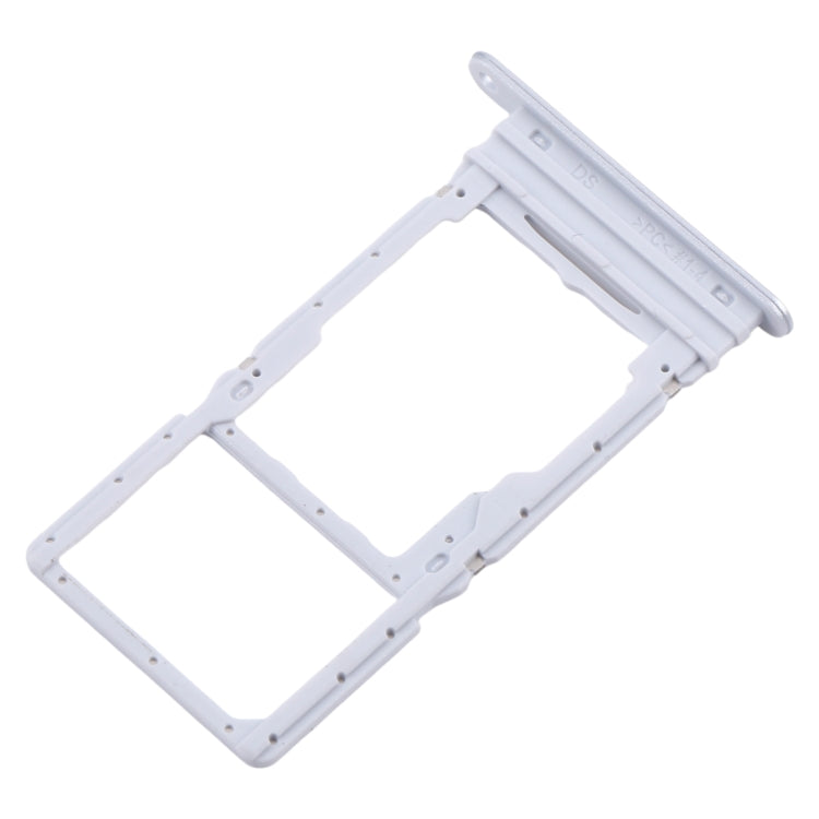 For Samsung Galaxy A16 5G SM-A166B Original SIM Card Tray + SIM Card Tray / Micro SD Card Tray (Silver) - Galaxy A Series Parts by buy2fix | Online Shopping UK | buy2fix